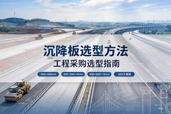 浚县沉降板选择方法