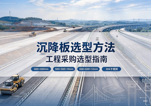 浚县沉降板选择方法